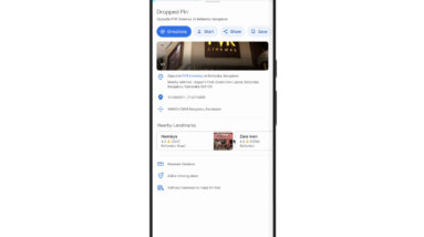 Google Maps Address Descriptor
