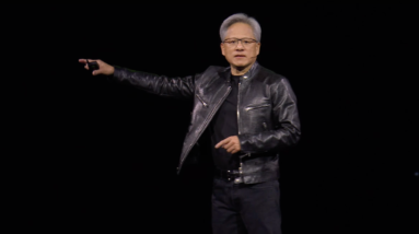 NVIDIA CEO Jensen Huang, seen presenting at GTC 2024