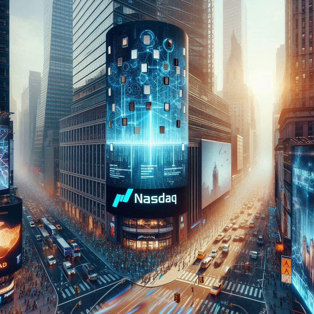 Nasdaq Tower Digital Billboard in Times Square: Interactive AI Campaign